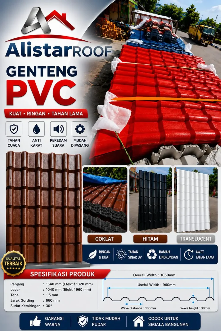 genteng pvc alistar roof