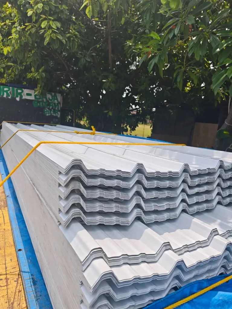 Stok Atap UPVC Single Layer AliStar Roof 1